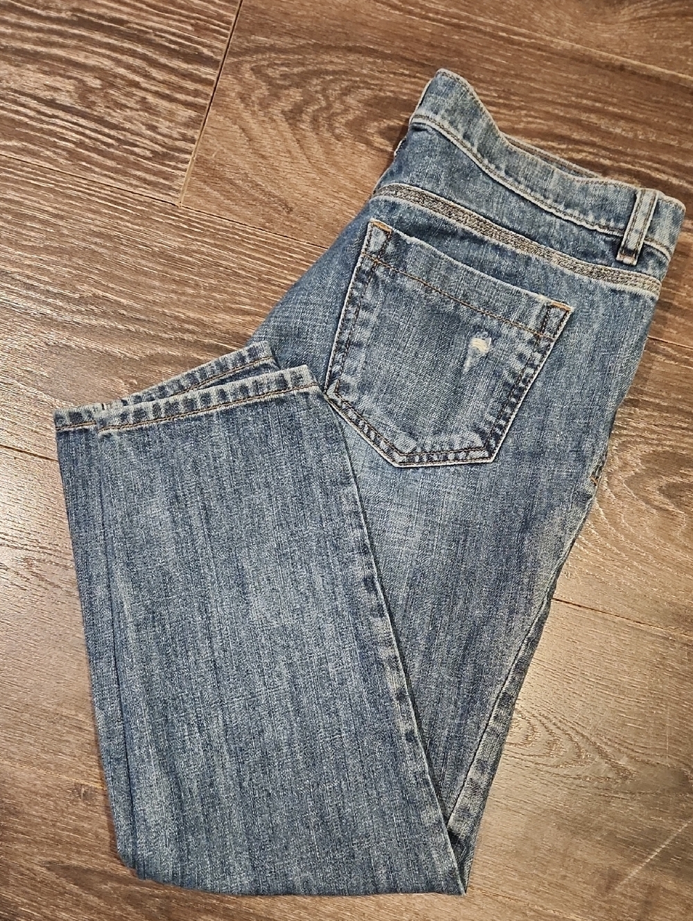 ❤ LOFT Y2K DISTRESSED BOYFRIEND JEANS, 2P (26 PETITE) - Picture 9 of 9